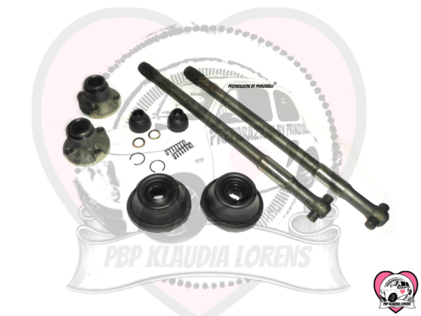 KIT COMPLETO SEMIASSI E MANICOTTI RINFORZATO FIAT 500 - 126