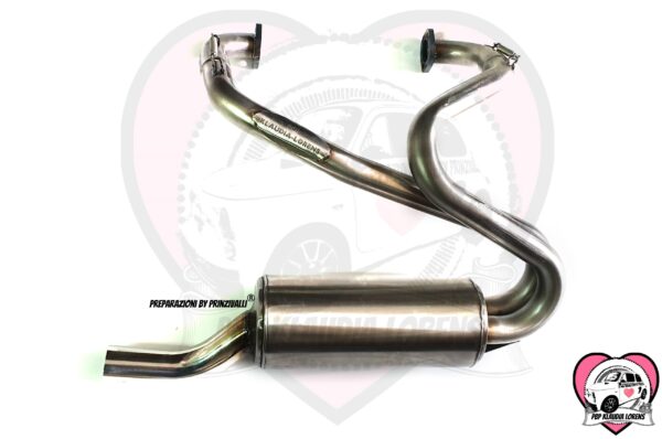 SCARICO INOX "STREET" FIAT 500 - 126 STRADALE