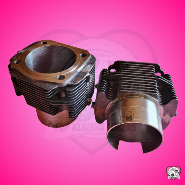 COPPIA CILINDRI IN GHISA 77MM FIAT 500 - 126 - GIARDINIERA MARKA 4M